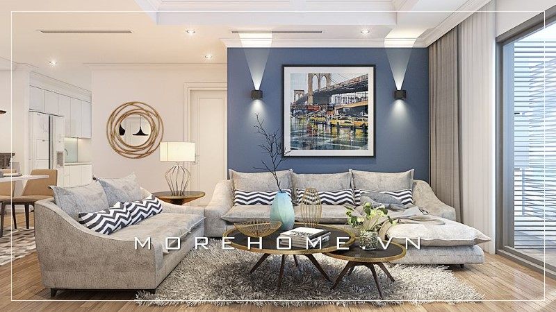 Kích thước của bộ sofa đạt tiêu chuẩn nên việc di chuyển dễ dàng và tiện lợi.